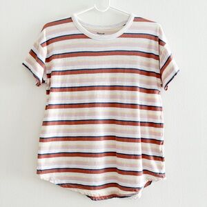 Madewell Striped Crew Neck T-Shirt